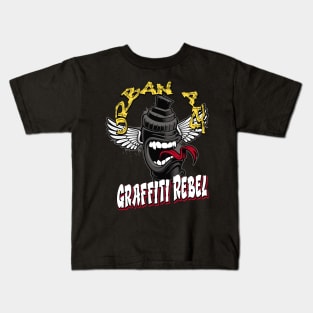 Urban Art Rebel Graffiti Kids T-Shirt